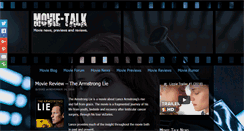 Desktop Screenshot of movie-talk.net