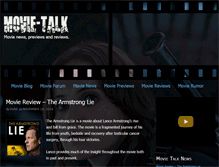 Tablet Screenshot of movie-talk.net